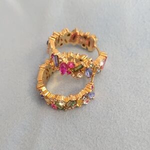 J Crew Multi-Color Earrings